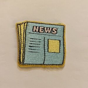 Stoney Clover Lane Newspaper Patch Brand New